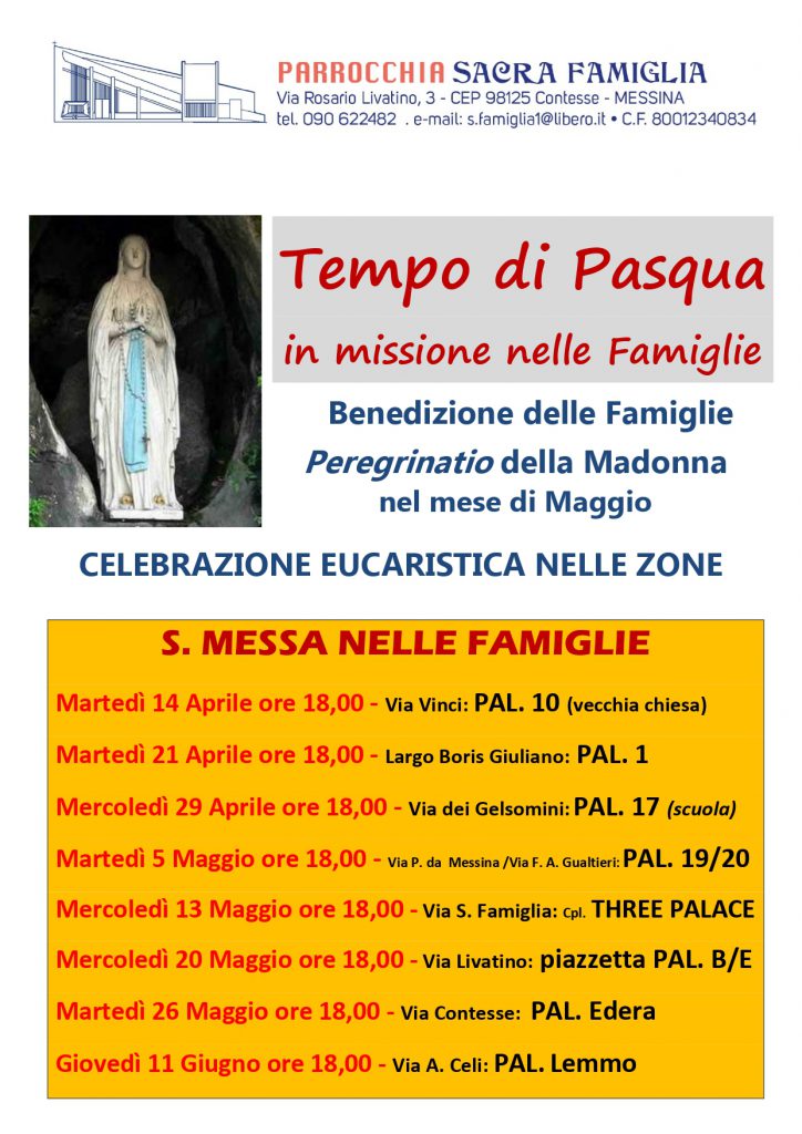 Santa Messa nelle famiglie 